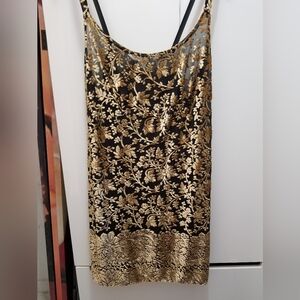Plus Size Velvet Burnout Nightie